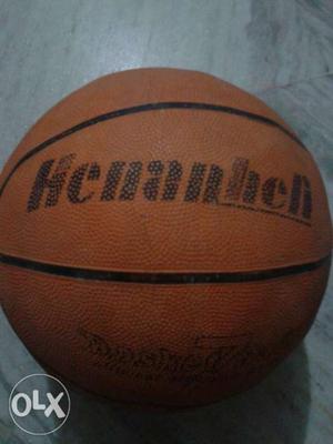 Orange And Black Basketball Ball