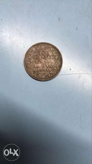  Quarter India Anna Coin