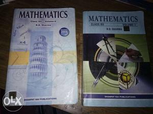 R D sharma.. mathematics two volumes for 300!