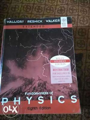 Resnic haleday and walker fundamentals of physics