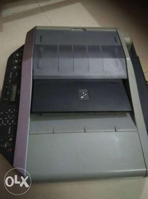 The printer(Canon) shown is not more used & is in good