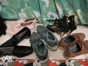 Urgent Selling: Old And New Shoes. Size: 38