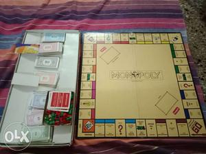White And Multicolored Monopoly Game Board Set