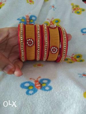 2.3 size.. hand made traditional wear silk thread