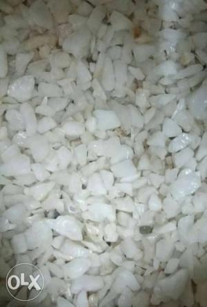 30 Rs per kg Aquarium white chips its use for