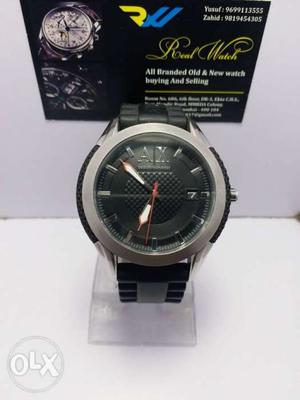 Armani watch nilon strap watch for sale