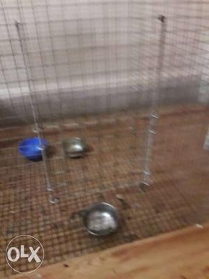 Birds cage 2 by 2 good condition