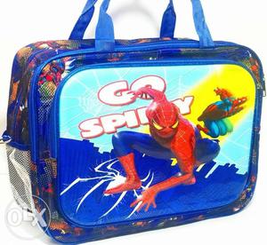 Blue Spider-Man Handbag