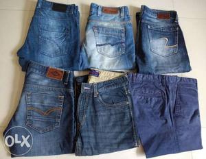 Branded 10 Nos. jeans,formal pants and shorts -