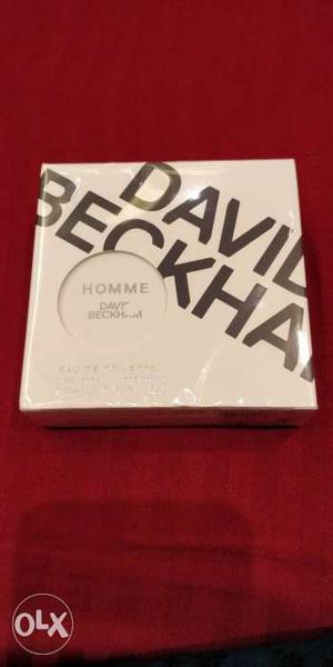 David Beckham Perfume Box