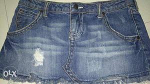 Denim Skirt size-30