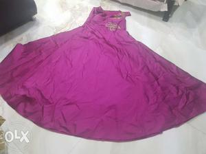 Elegant. maxi dress magenta pink. New condition.