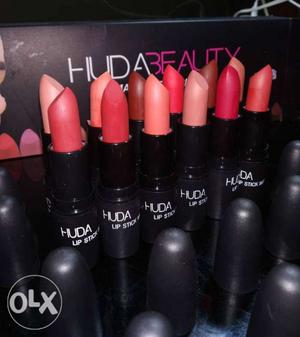 Huda Beauty Lipstick Set With Box