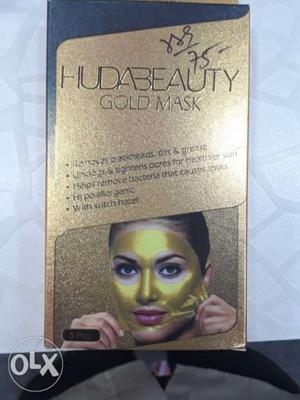 Hudabeauty gold face mask