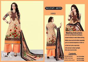 Lawn Cotton Dress Limited Stock