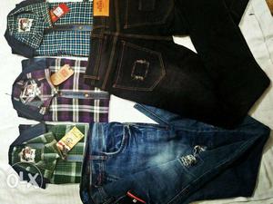 Men's shirts & jeans balaji sale imported branded