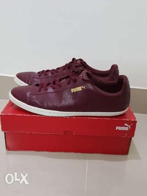 Pair Of Brown Nike Low-top Sneakers With Box