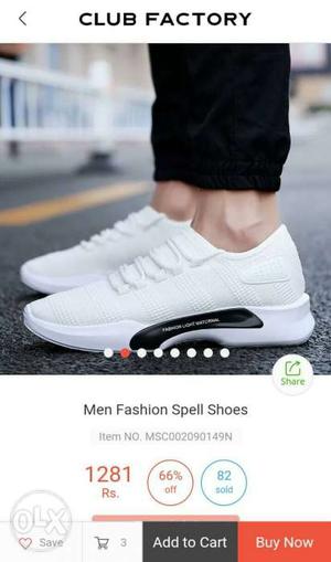 Pair Of White Shoes