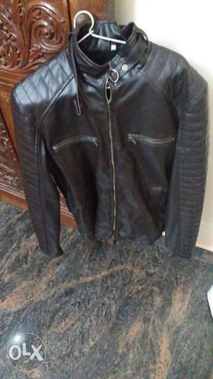 Pure leather unused jacket for sale.. going cheap