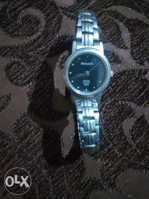 Sonata Ladies watch in good condition with steel
