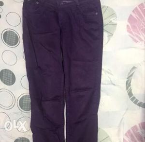 Women's Purple Pants