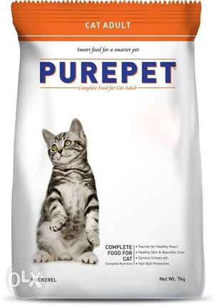 7 Kg Purepet Cat Food Pack