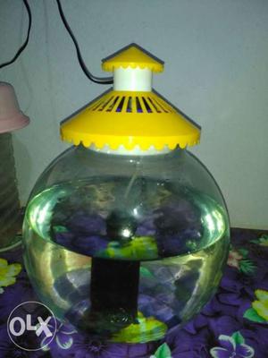 Big fish bowl with filter and a fish available