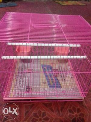 Bird cage 1 month used