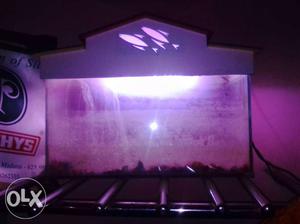 Fish tank and two lights and fish tank cap set
