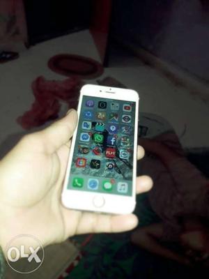 Iphone 6s rose gold good condition only mobile
