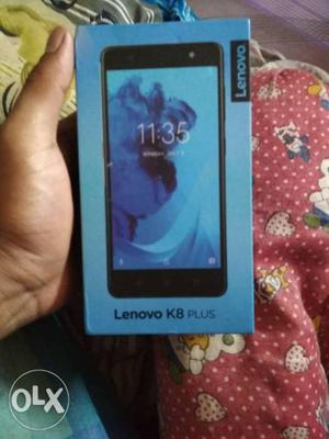 Lenovo k8 plus 10 month old bill box charger 3 GB