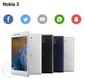 NW fresh condition Nokia 3 volte 4g smart phone