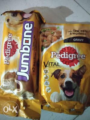 Pedigree Dog Food Plastic Pack