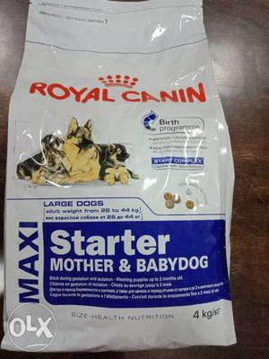 Royal canin 4kg Maxi Starter Mother and Baby food