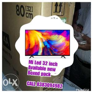 Xiaomi Mi Led Tv in 32 inch display totally new