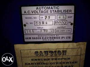 10 kv automatic voltage stabilizer in full new