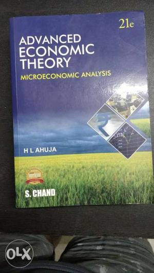 Advanced Economc Thery Book By H.L. Ahuja