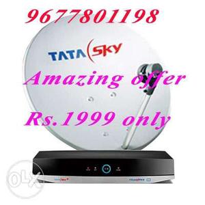 Amazing Offer Tata Sky SD Set Top Box With1 Year Thalaiva