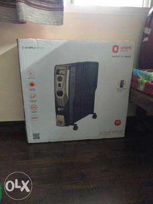 Black And Gray Electric Radiator oil heater