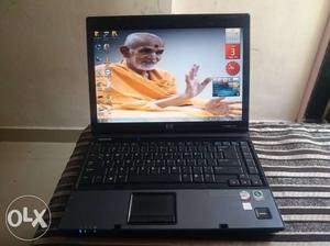 Black And Gray HP Laptop in very good condition