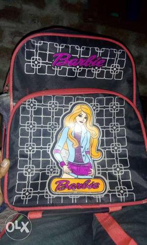 Black And Red Barbie Backpack