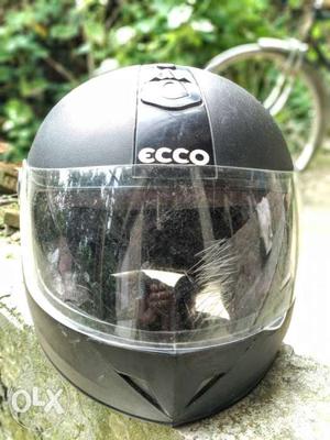 Black Ecco Full-face Helmet