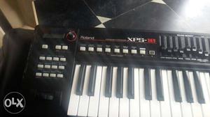 Black Roland XPS-10 Electronic Keyboard