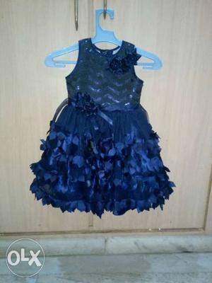 Blue colour frock for kids (2-4years age)