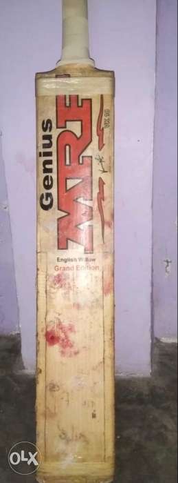 Brown Genius MRF Cricket Bat