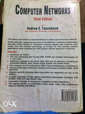 Computer Networks Third Edition By Andrew S. Taenbaum Book