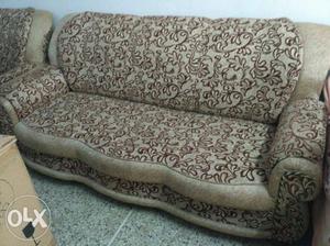 Floral Fabric Sofa