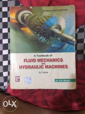 Fluid Mechanics And Hydraulic Machines Book