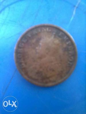 For sell old coins one quarter Anna India year