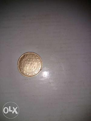 Gold coler coin